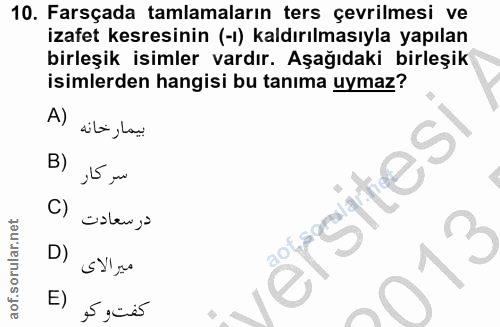 Soru 10