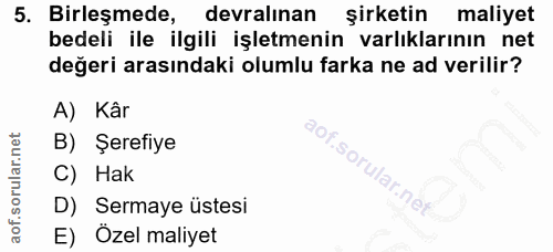 Soru 5