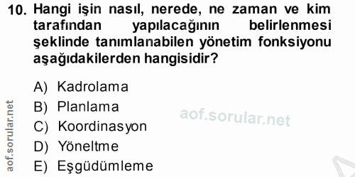 Soru 10