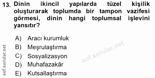 Soru 13