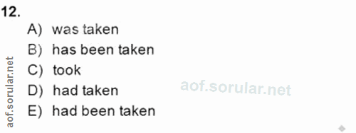 Soru 12