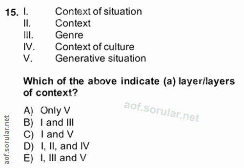 Soru 15
