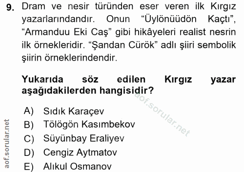 Soru 9