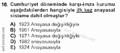 Soru 16
