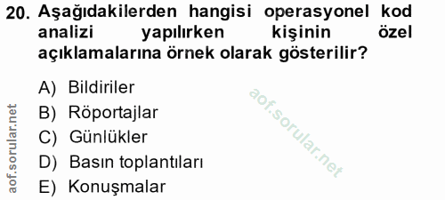 Soru 20