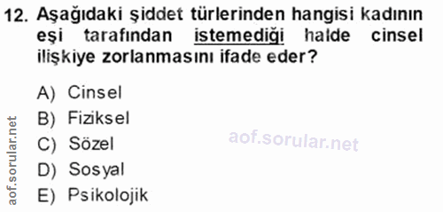 Soru 12