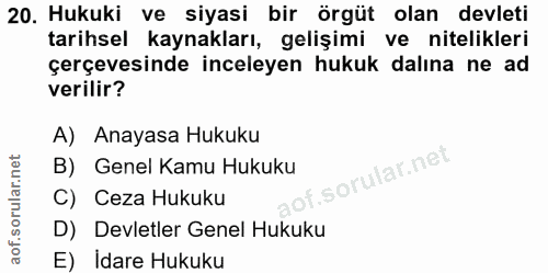 Soru 20
