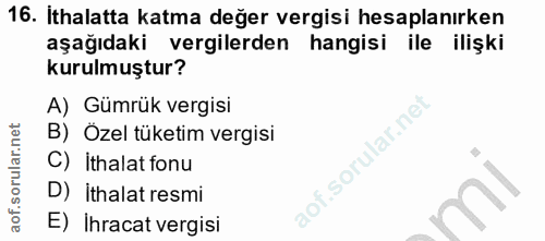 Soru 16