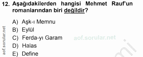 Soru 12