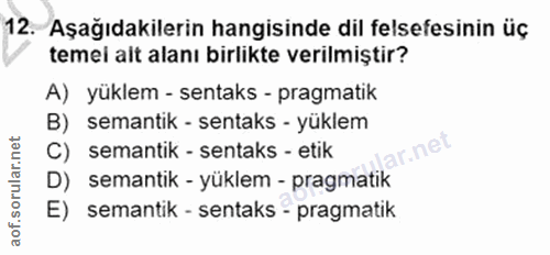 Soru 12