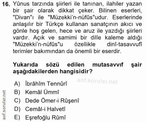 Soru 16