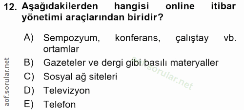 Soru 12