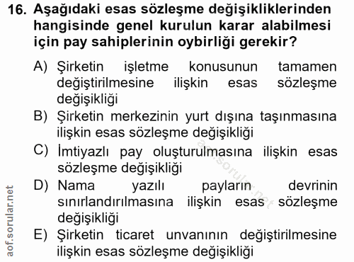 Soru 16