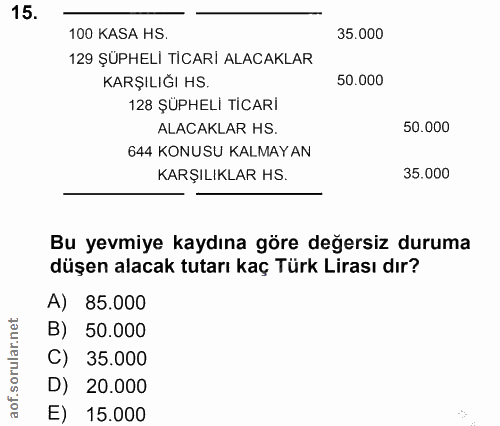 Soru 15