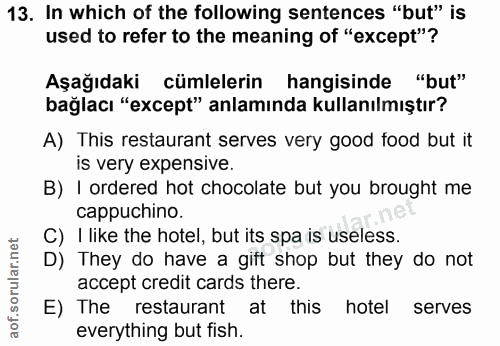 Soru 13