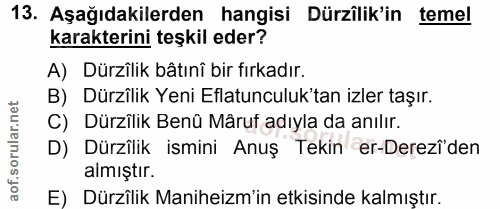 Soru 13