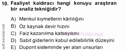 Soru 10
