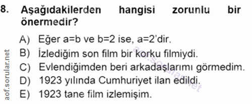 Soru 8