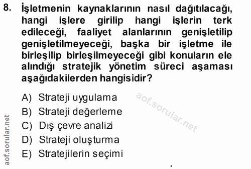 Soru 8
