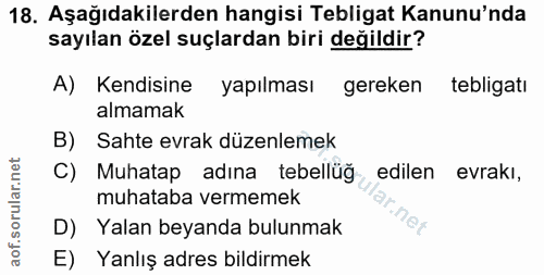 Soru 18