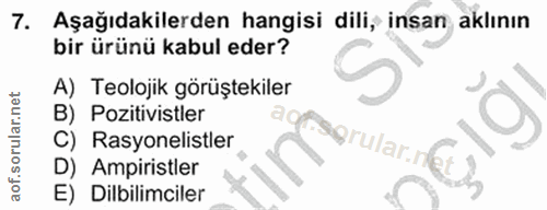 Soru 7