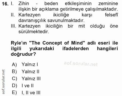 Soru 16
