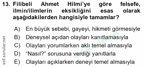 Soru 13