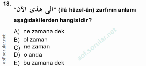 Soru 18
