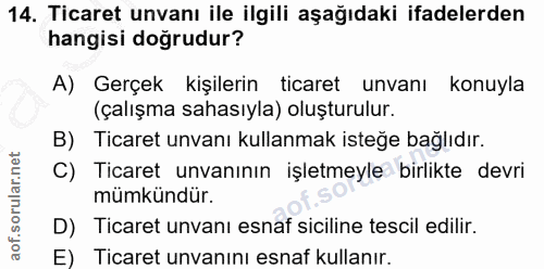 Soru 14