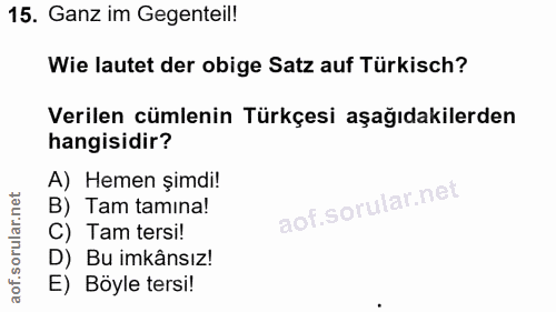 Soru 15
