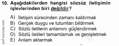Soru 10