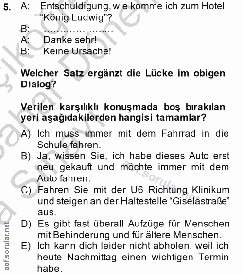 Soru 5