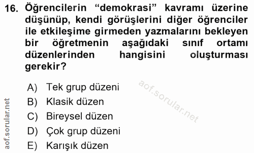 Soru 16