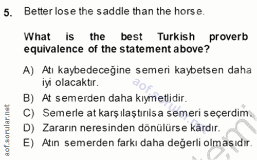 Soru 5