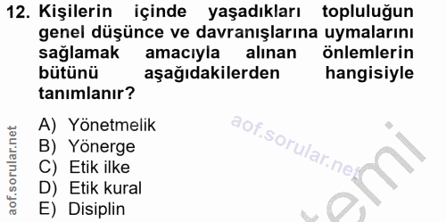 Soru 12