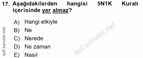 Soru 17