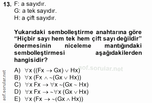 Soru 13