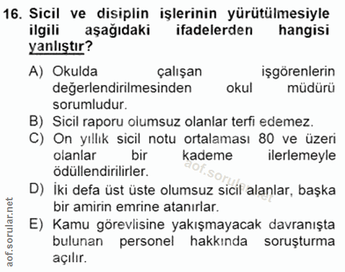 Soru 16