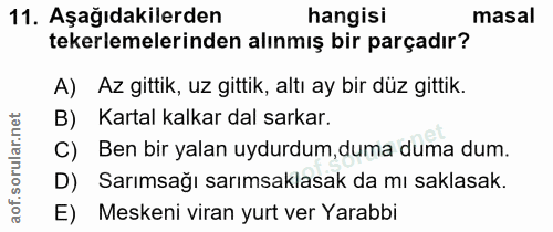Soru 11