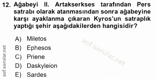 Soru 12
