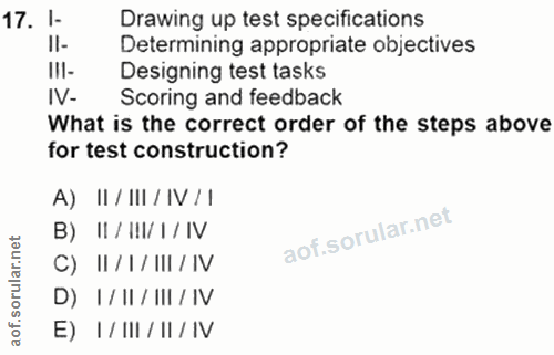 Soru 17