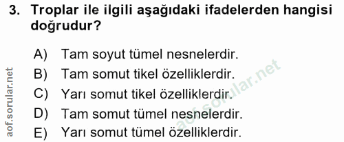 Soru 3