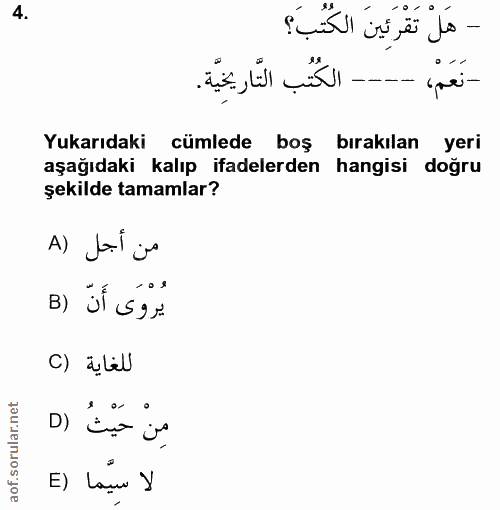 Soru 4