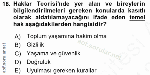 Soru 18