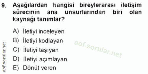 Soru 9