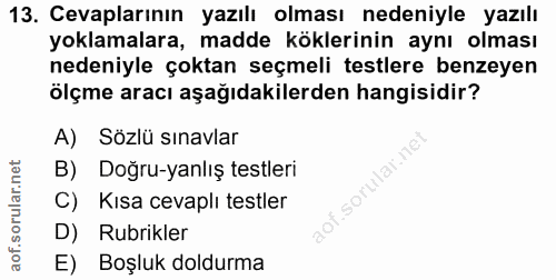 Soru 13