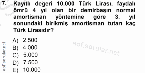 Soru 7