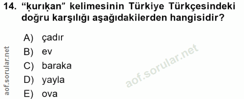 Soru 14