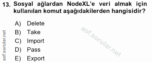 Soru 13