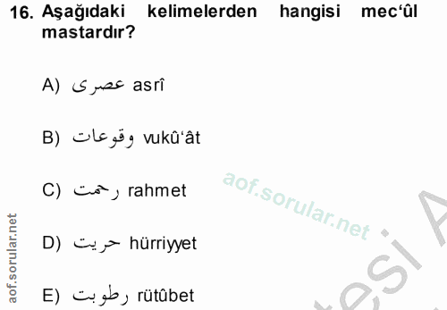 Soru 16